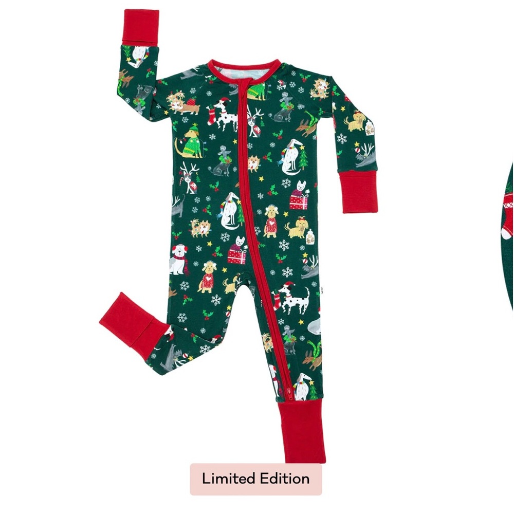 Brand new limited edition Little Sleepies Holiday Hounds Zippy